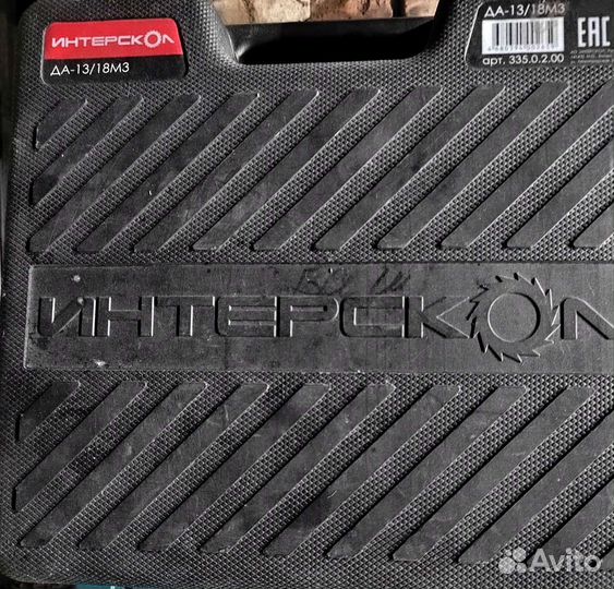 Аккумуляторная дрель шуруповерт