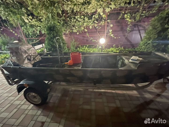 Лодка-болотоход