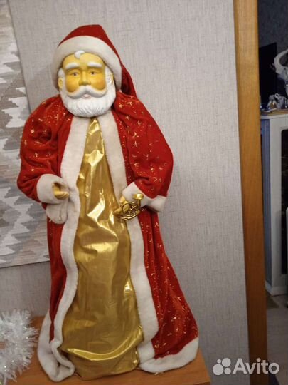 Фигура дед мороз 77см