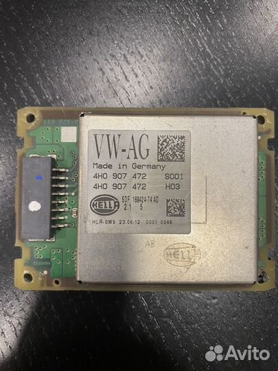 Блок управления фарой audi a8 d4