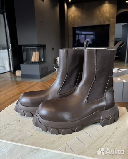 Rick owens beatle bozo tractor 44 ботинки новые