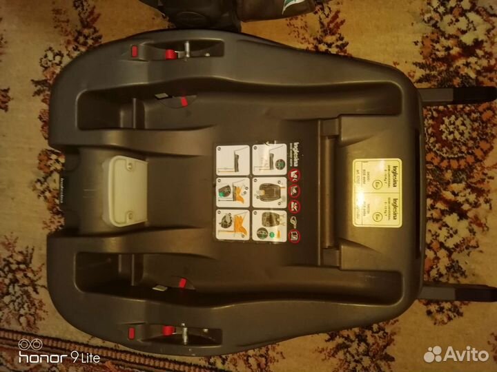 Автолюлька от 0 до 13 lnglesina с базой isofix