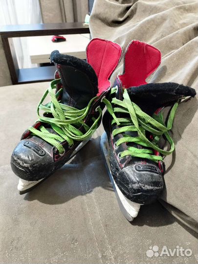 Детские хоккейные коньки bauer NS