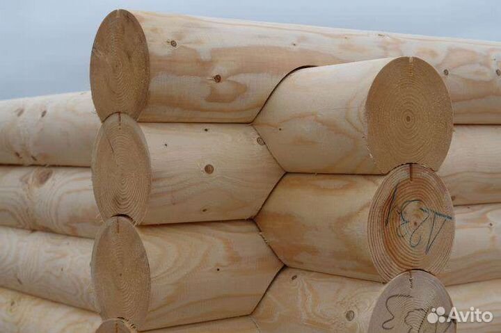 Оцилиндрованное бревно