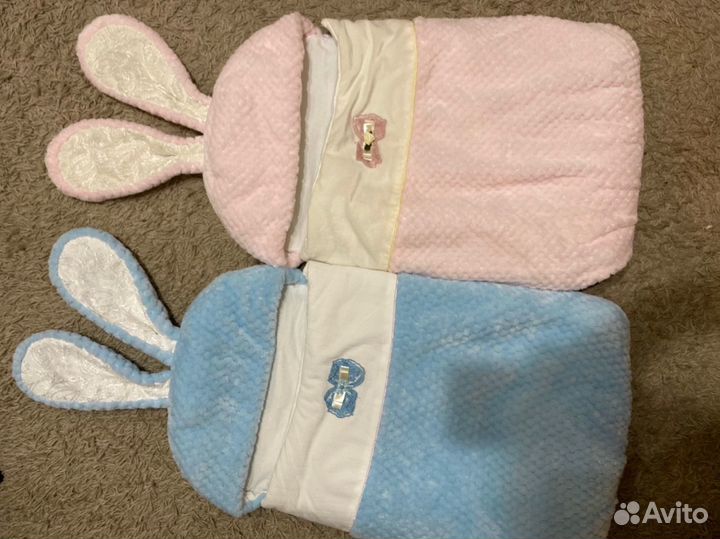 Теплый конверт на выписку новорожденного