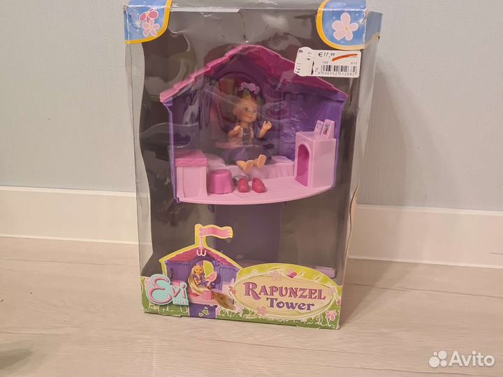 Кукла Рапунцель с домиком