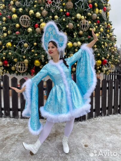 Костюм снегурочки напрокат