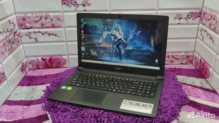 Ноутбук acer intel core i3/nvidia GeForce mx130