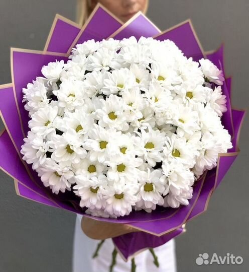 Букет хризантем