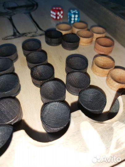 Нарды ручной работы резные