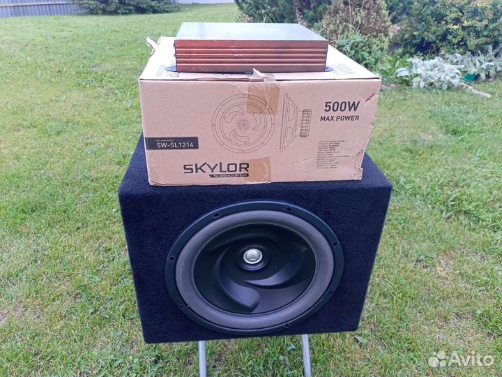 Комплект Skylor саб и усилок