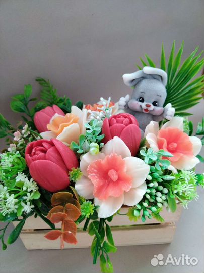 Букет из мыла