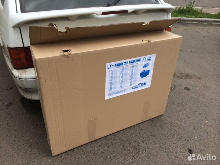 Радиатор охлаждения двигателя а/м Маз (543208)