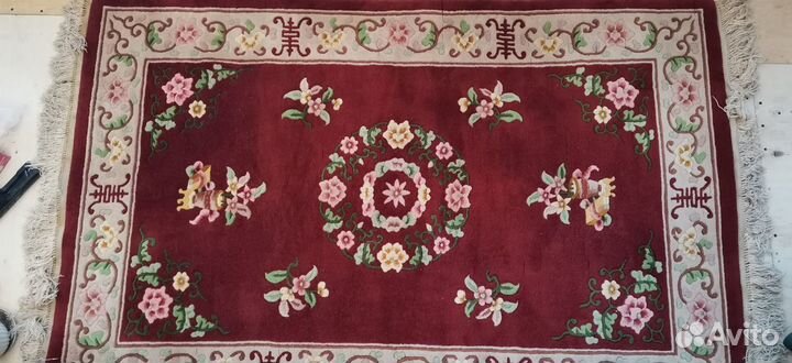 Ковер натуральная шерсть(китай)