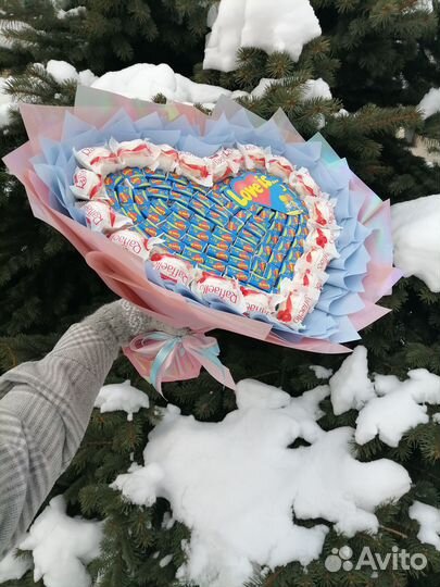 Нежный Романтичный Букет Love is