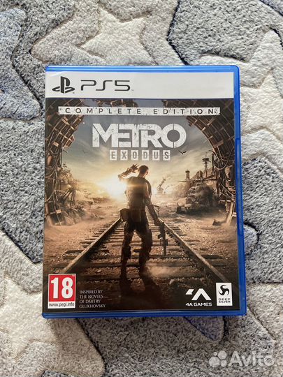 Metro exodus ps5 диск (полное издание)