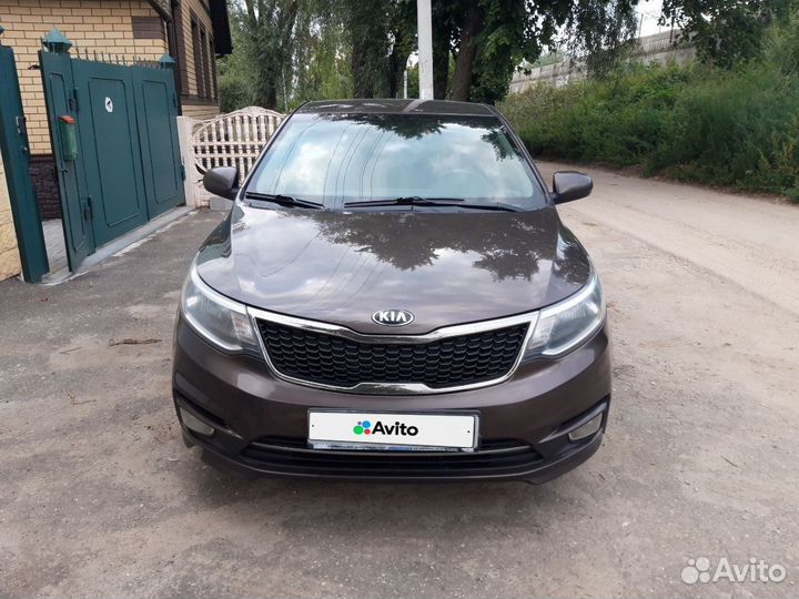 Kia Rio 1.4 МТ, 2016, 76 500 км