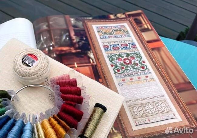 Схема для вышивания Английский семплер