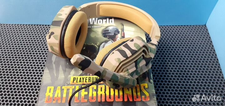 Большие, игровые наушники Army-97 с микрофоном