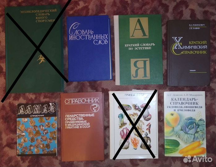 Книги СССР. Словари, справочники