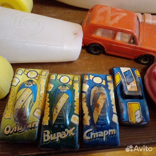 Игрушки СССР Машинка техника Куча игрушек