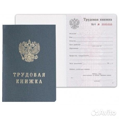 Трудовая книжка
