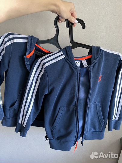 2 спортивных костюма adidas 116-122 см