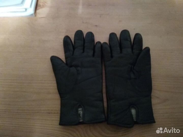 Перчатки женские черные р. 7,5