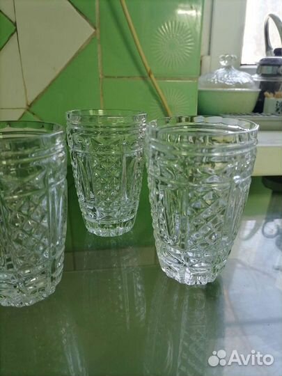 Рюмки, стаканы, кружки хрусталь СССР