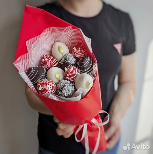 1 сентября букет для учителя клубника в шоколаде