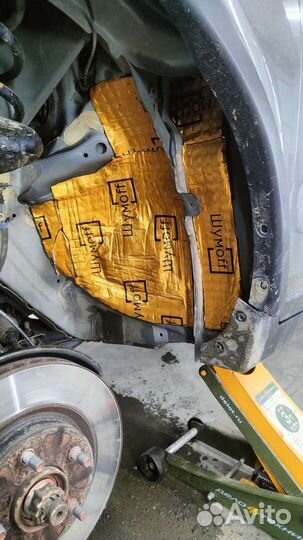 Шумоизоляция арок со стороны улицы