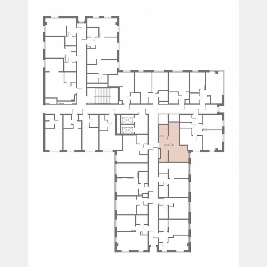 Апартаменты-студия, 32,2 м², 8/13 эт.