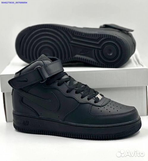 Кроссовки Nike Air Force 1 High с мехом