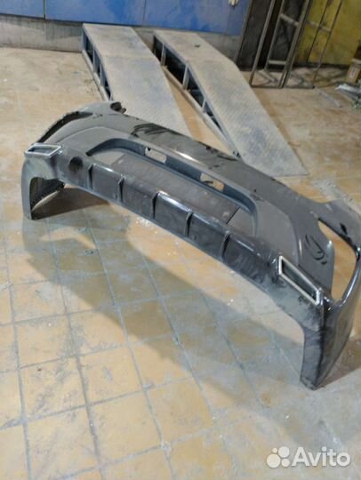 Задний бампер kia rio 4