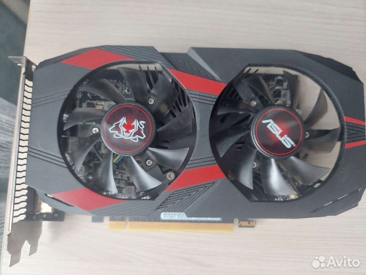 Видеокарта asus GeForce GTX 1050 Ti Cerebrus
