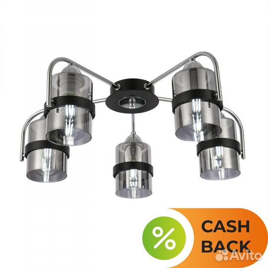 Evoluce SLE102002-05 Fiumo накладная люстра