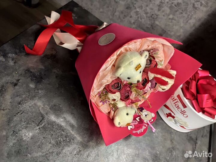 Букет из мишек