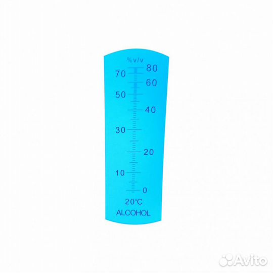 Рефрактометр спирт (0-80)