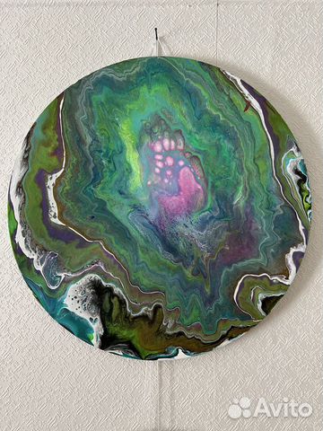 Картины флюид-арт