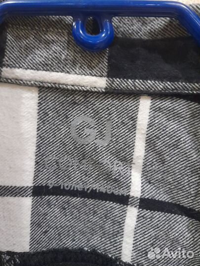 Мужская рубашка в клетку 140