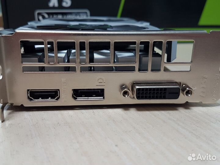Видеокарта MSI GeForce GTX 1650 4gb
