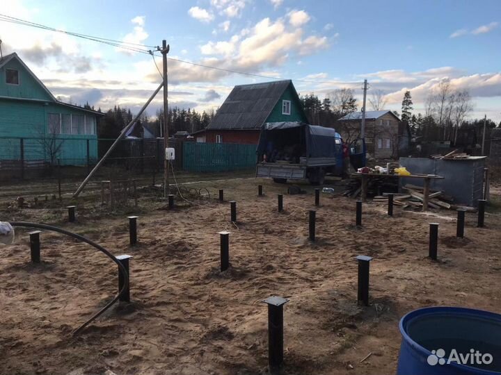 Винтовые сваи 108