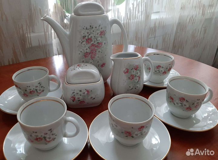 Кофейный сервиз производство ГДР