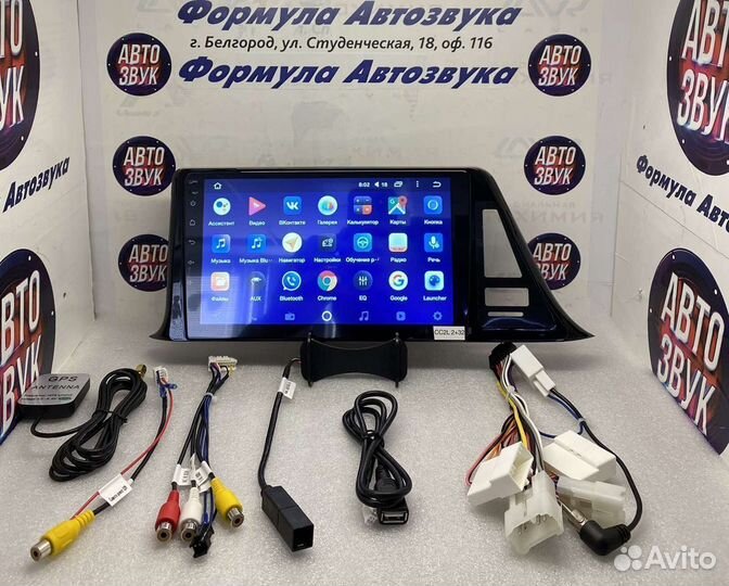 Штатная магнитола Toyota C-HR CHR 2016-2020 2-16