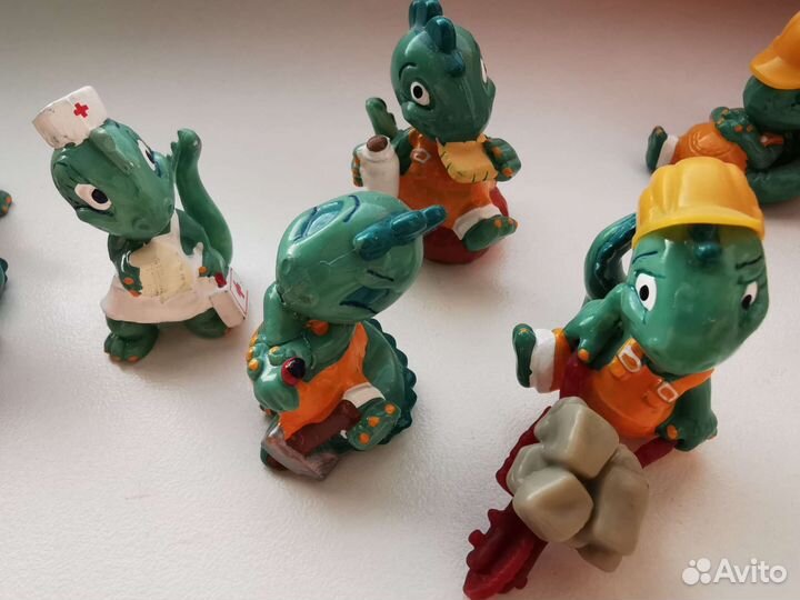 Динозавры строители Киндер серия 90х годов