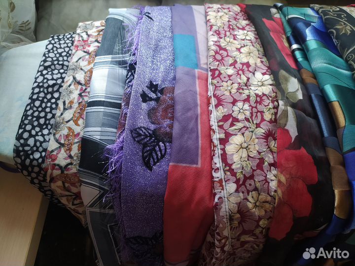 Женские платки палантины шарфы парео