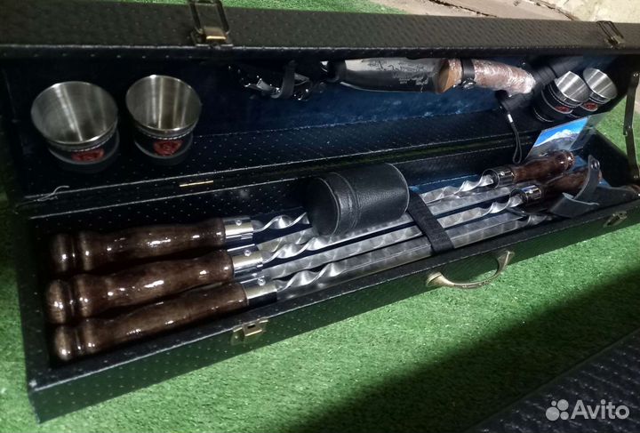 Подарочный набор шампуров. Шампура