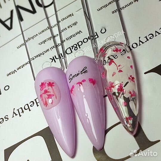 Маникюр наращивание