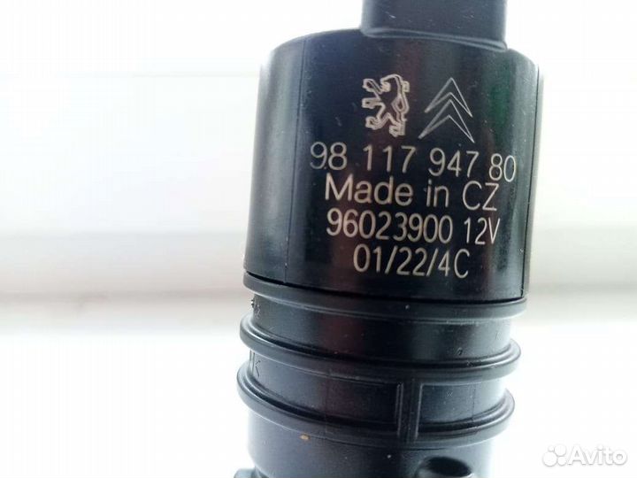 Насос омывателя Peugeot 9814794780