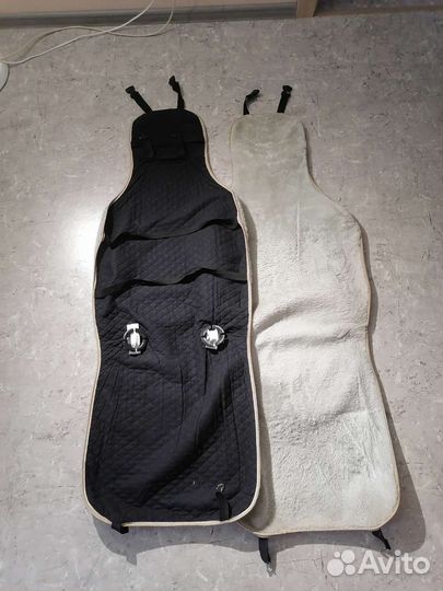 Натуральные универсальные накидки на сиденье